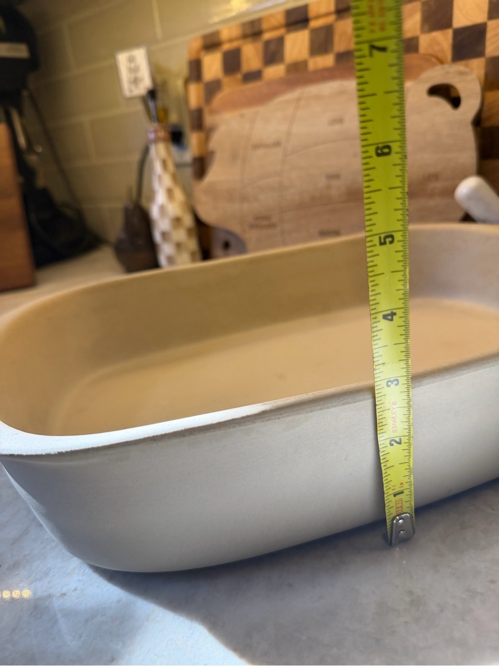 Pampered Chef Large rectangular stoneware baker - Picture 2 of 7